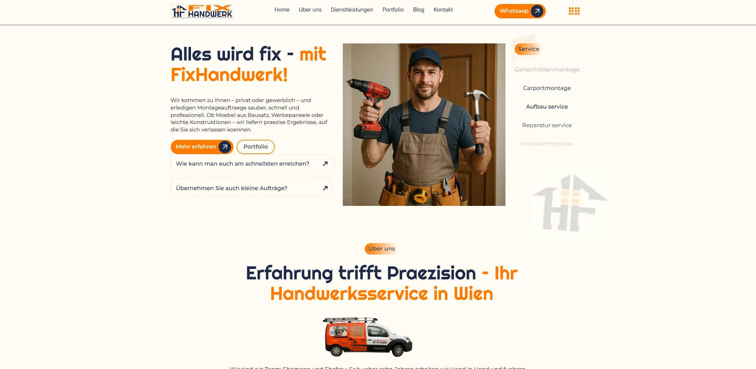 Website von FixHandwerk