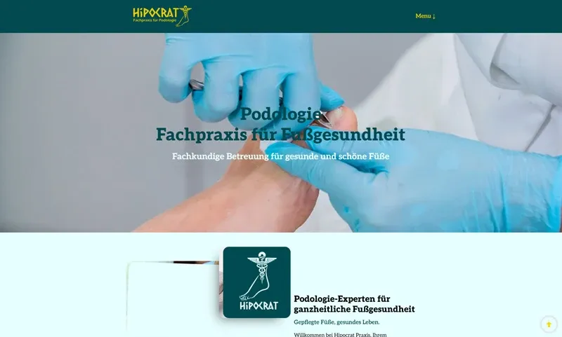 Website von Hipocrat