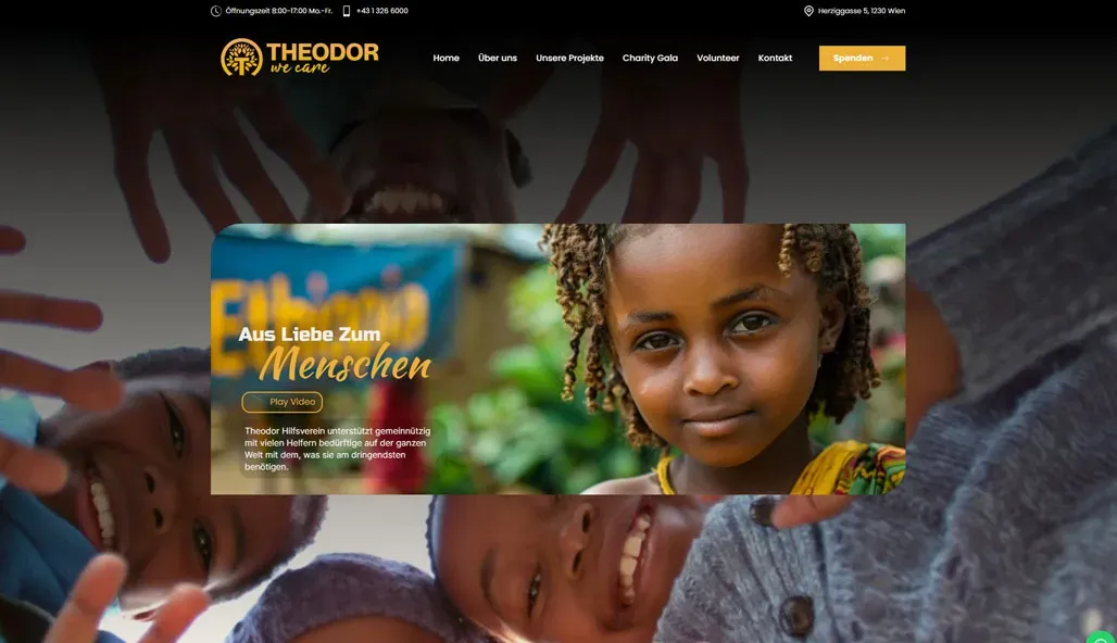 Website von Theodor